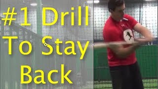 Simple Hitting Drill To Stay Back in Baseball Hitting For Youth Players [upl. by Emorej802]