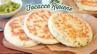 FOCACCE RIPIENE IN PADELLA con zucchine  Velocissime  Ricetta Facile  LifeampChiara [upl. by Theodor57]