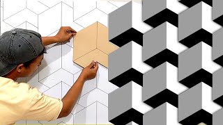 Coll Painting Ideas For beginners  3D Wall Painting Design Ideas [upl. by Seraphim]