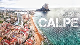 CALPE SPAIN  CINEMATIC 4K DRONE [upl. by Adelric183]