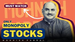 How to Identify Monopoly Stocks to Invest  Mohnish Pabrai  Investment  Stock Market [upl. by Lever]