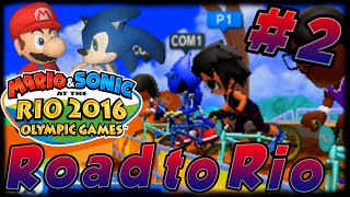 ABM Mario amp Sonic Rio 2016 Olympic Games Road To Rio Walkthrough  2 3DS HD [upl. by Atiruam]