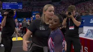 Simone Biles 2024 US Olympic Trials  Day 2 [upl. by Yllac]