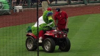 Phillie Phanatics ride runs out of gas [upl. by Ahtnammas]