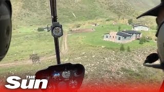 What a helicopter crash looks like from inside [upl. by Erving]