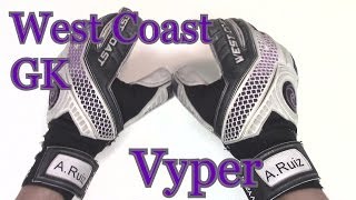 Goalkeeper Glove Review West Coast GK Vyper [upl. by Lunneta]