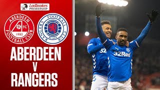 Aberdeen 24 Rangers  Penalties and Two Red Cards as Defoe Secures Points  Ladbrokes Premiership [upl. by Lu]