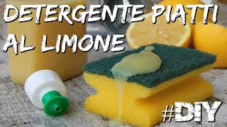 DIY  Detergente al Limone per piatti fai da te [upl. by Neelya208]