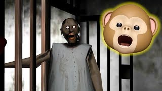 GRANNY LOCKED ME IN JAIL Horror Game [upl. by Annmaria622]