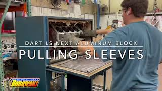 Pulling Sleeves Dart LS Next Aluminum Block [upl. by Harutek782]