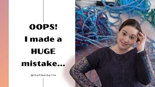 Duplicate Stitch Fix Knitting Mistakes without Frogging [upl. by Mera995]