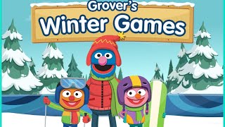 Grovers Winter Games  Sesame Street  PBS KIDS Games [upl. by Blunt837]