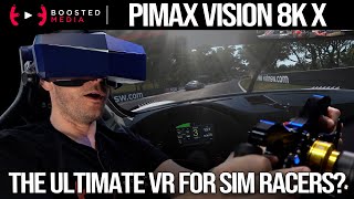 SIM RACERS REVIEW  Pimax 8K X VR Headset [upl. by Pestana]