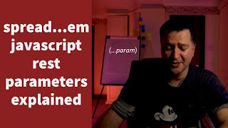 Javascript Rest Parameters Explained why do i keep seeing triple dots everywhere in ES6ES2015 [upl. by Hendrick]