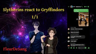 Golden Trio  Slytherin Trio React to Stuff  Pt 2  Requested  Drarry [upl. by Llevol56]