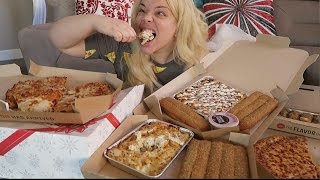 Pizza Hut MUKBANG Eating Show  WATCH ME EAT [upl. by Kiefer658]