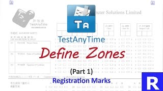 TestAnyTime Define Zone  Part 1 Registration Mark Zone [upl. by Ettennaj162]