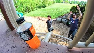 EXTREME PARK BOTTLE FLIPPING [upl. by Karon]