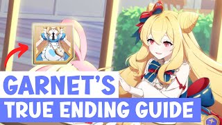 GARNET LOVE STORY  TRUE ENDING GUIDE  Eversoul [upl. by Hanni7]