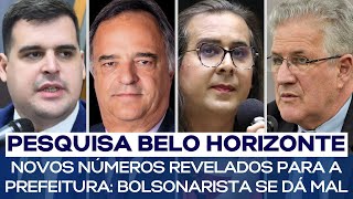 PESQUISA BH  NOVOS NÚMEROS REVELADOS PARA A PREFEITURA BOLSONARISTA SE DÁ MAL [upl. by Latisha146]