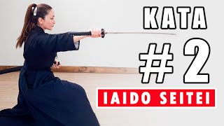 Segundo Kata de Iaido Seitei [upl. by Ygiaf]