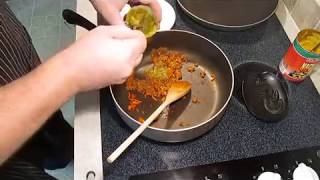 How to make a Breakfast Burrito with Chorizo  PoorMansGourmet [upl. by Ngo]