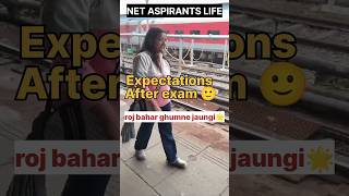 NET ASPIRANT।Expectation vs Reality।UGC NET RESULT 2023।shortshindiwithrichaugcnetnetjrfnetexam [upl. by Wilhelmine726]