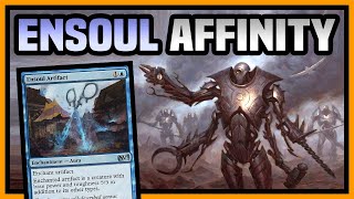 PIONEER 🤖 BUDGET Mono Blue Ensoul Artifact Affinity 🤖 【 MTG Gameplay 】 [upl. by Camp]