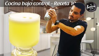 PISCO SOUR  preparación rápida y sin jarabe de goma  Gabcamva [upl. by Vaenfila]