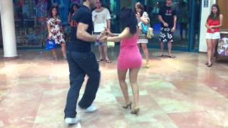 Colombian Salsa basic steps workshop by Or Felus Festival Ballagan 2011 [upl. by Aek]