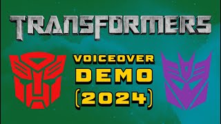 Transformers Voiceover Demo 2024 [upl. by Adine]