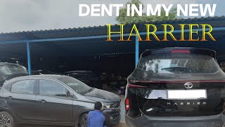 Vlog 7 New Harrier in Arya Body Workshop in Sector 52 Part 1 [upl. by Cloe584]