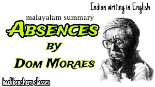 Absences by Dom MoraesMalayalam Summary [upl. by Aerol161]