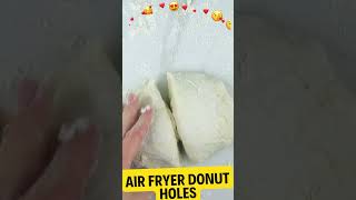 Easy Air Fryer Donut Bites Dunkable Delights [upl. by Blithe423]