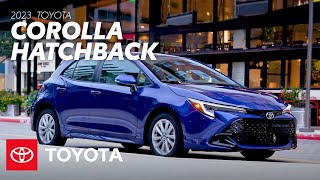 2023 Toyota Corolla Hatchback Overview  Toyota [upl. by Frankel61]