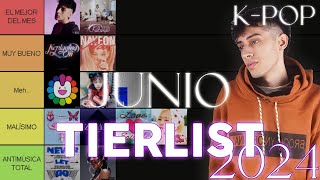 TIERLIST de todos los COMEBACKS de JUNIO 2024 KPop [upl. by Tabber210]