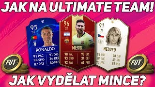 JAK NA ULTIMATE TEAM 1  JAK VYDĚLAT MINCE DO ZAČÁTKU  FIFA 19 CZ [upl. by Kapeed]