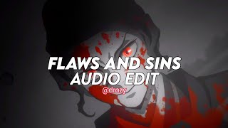 Flaws and sins  Juice wrld edit audio [upl. by Debora553]