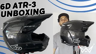 6D ATR3 Unboxing  Best Motocross Helmet [upl. by Baer361]