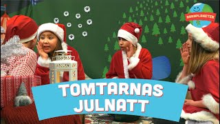 Tomtarnas julnatt Midnatt råder  Tipp tapp tipp tapp  Julmusik och Julsånger med Minikompisarna [upl. by Elleiand864]