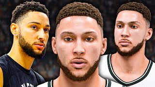 I Played Ben Simmons Career To Save Him 99 Potential [upl. by Norab]