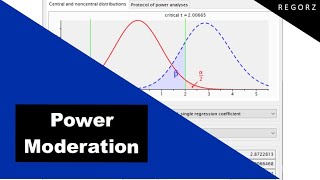 GPower for Moderation Analysis [upl. by Remas]