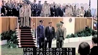 President Kennedy Visits Hanau West Germany 22110012  Footage Farm [upl. by Barnabe]