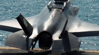 OUTSTANDING F35 FOOTAGE amp SOUND Best aircraft carrier TAKEOFF amp LANDING compilation ever [upl. by Acirred]