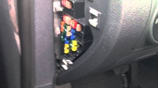 How to access the fuse box in a Volkswagen [upl. by Battista]