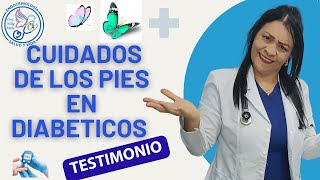 Cuidado de los pies en diabetes diabetes neuropatía diabética  pie diabetico [upl. by Idnyc765]