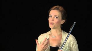 Flute Lesson Posture Breathing and Response [upl. by Nylrem450]