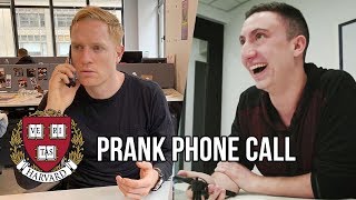 Tommy Smokes Prank Calls the Barstool Sports Office [upl. by Osmo]