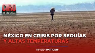 Sequía alcanzó al Lago Pátzcuaro en Michoacán CDMX alcanza máximo histórico de temperatura  Ciro [upl. by Nahtanhoj741]