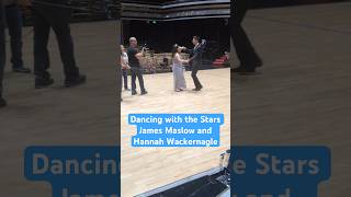 Dancing with the Stars James Maslow and Hannah Wackernagle [upl. by Kcirdnekal]